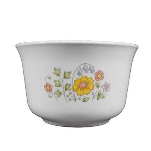 Corelle by Corning White Multi Floral Corning NH USA Bake Only Small Ramekin